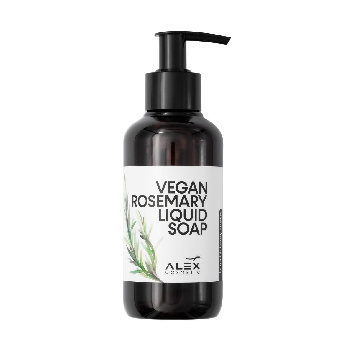 ALEX COSMETIC VEGAN ROSEMARY LIQUID SOAP