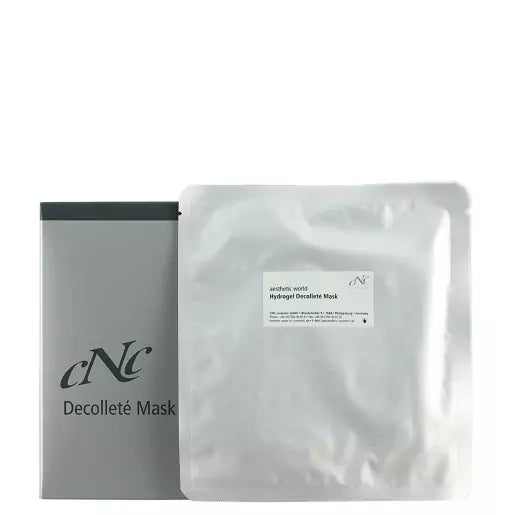 CNC aesthetic world Hydrogel Decolleté Mask, 4 Stück