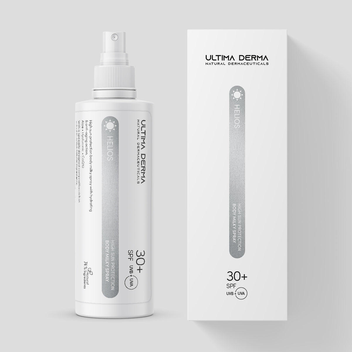 Ultima Derma Helios Body Milky Spray SPF 30+ ( Feuchtigkeit/Anti Age )