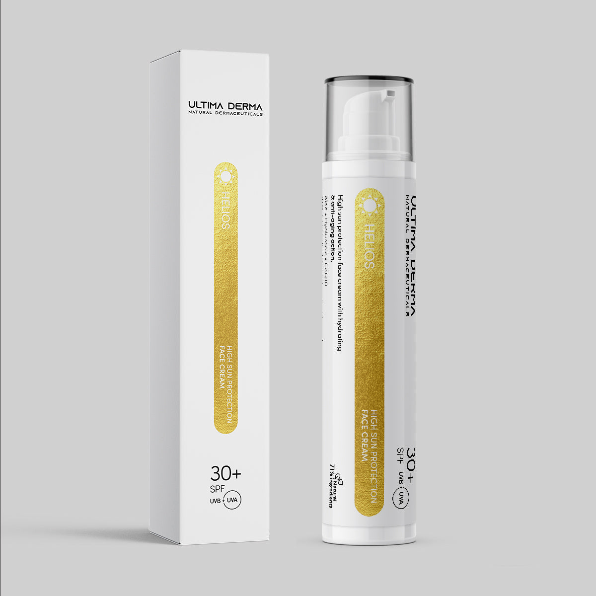 Ultima Derma Helios Sun Protection Face Cream SPF 30+