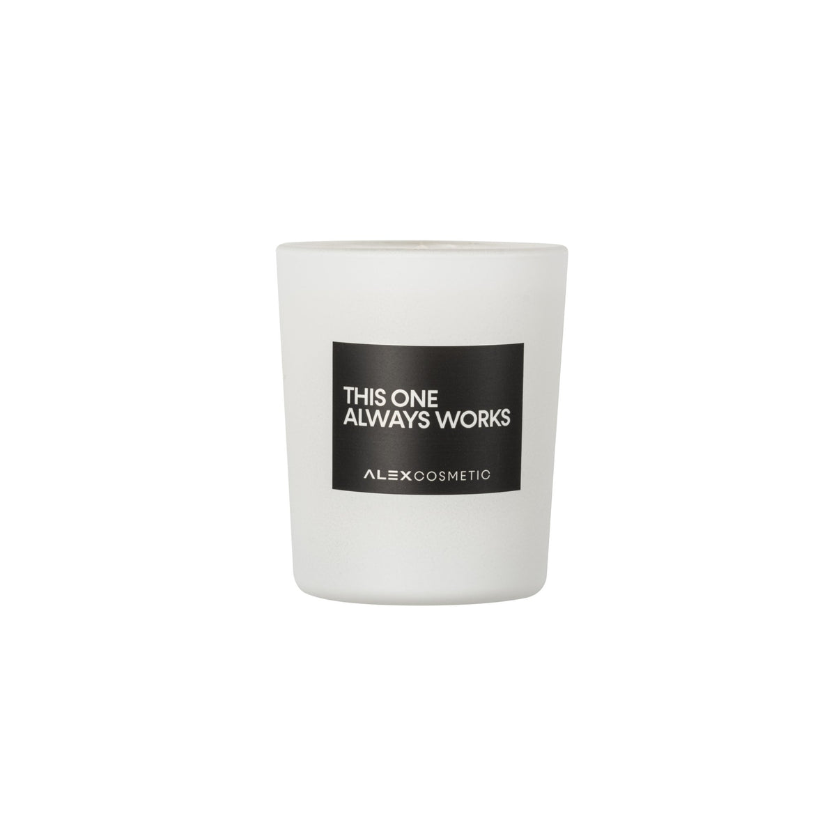ALEX COSMETIC CANDLE NO.4 - THIS ONE ALWAYS WORKS - CITYCOSMETICS