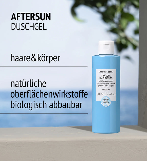 COMFORT ZONE SUN SOUL 2IN1 SHOWER GEL