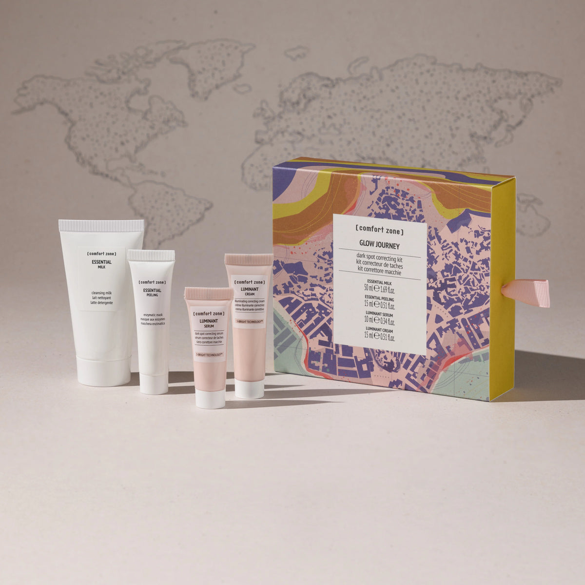 COMFORT ZONE SET GLOW JOURNEY