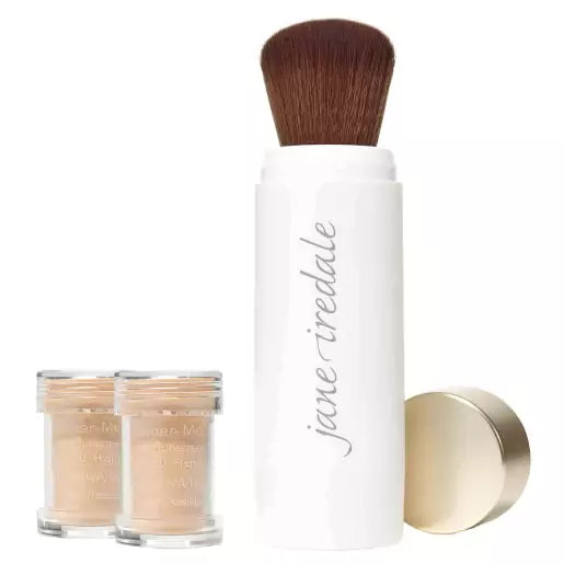 JANE IREDALE POWDER ME LSF 30 BRUSH - NUDE