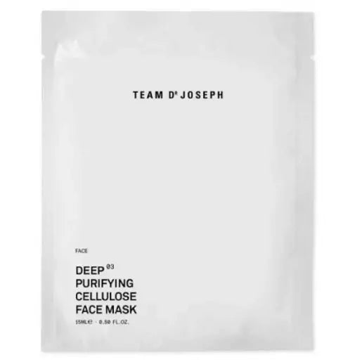 TEAM DR. JOSEPH DEEP PURIFYING CELLULOSE FACE MASK