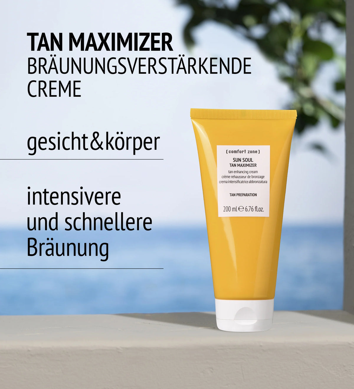 COMFORT ZONE SUN SOUL TAN MAXIMIZER