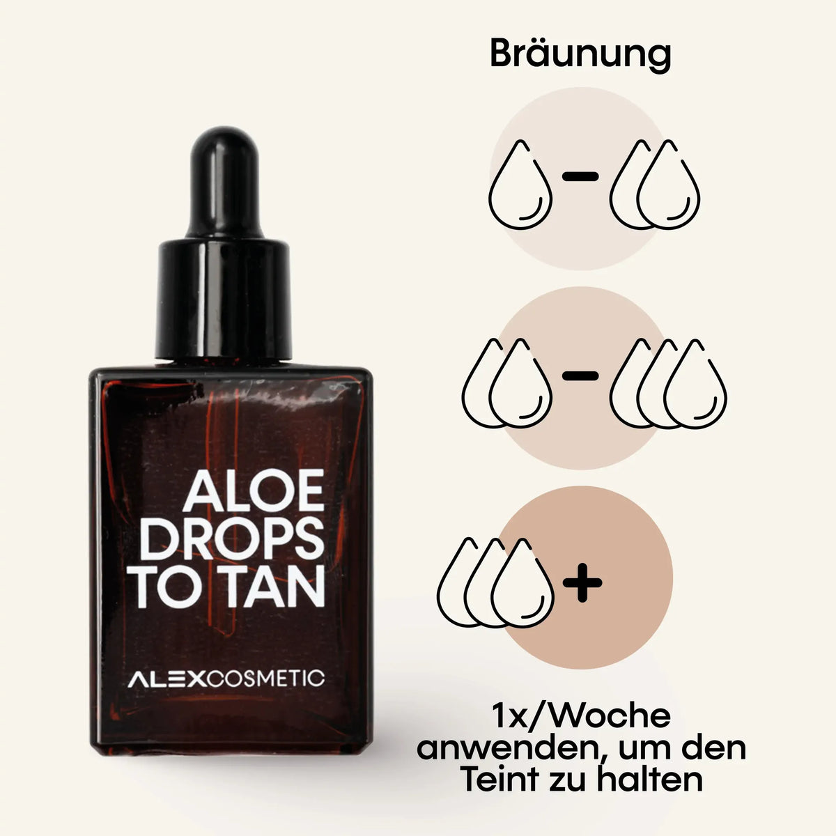 ALEX COSMETIC Aloe Drops to Tan
