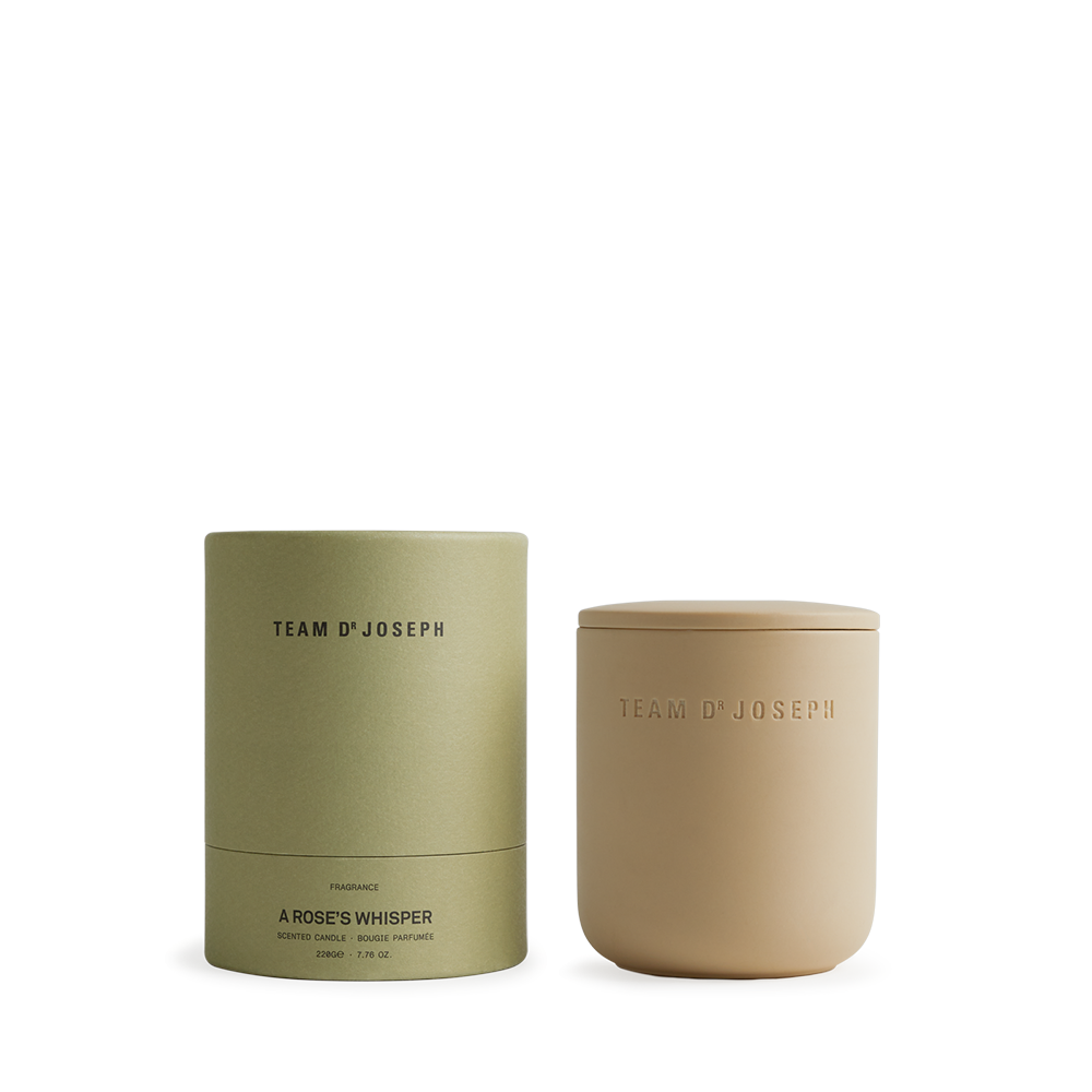 TEAM DR JOSEPH A Rose's Whisper Candle